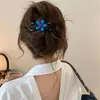 Presilha Twist Exquisita e Simples de Flor Pérola em Formato de Cachorro, Ferramenta Elegante para Penteado Que Não Puxa a Nuca, Presilha de Cabelo, Presilha Bico de Pato