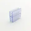 Clip Promocional Personalizado Pop para Supermercado, Coextruido Blando y Duro, Clip Transparente para Publicidad, Base de Soporte Fijo con Dientes Suaves, Clip con Dientes Suaves