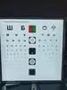 Caja de Luz para Tabla de Visión LED 5m Estándar Logarítmica Doble Cara Dibujos Animados Infantiles Hospital Oftalmología Miopía Prueba de Visión Uso en Casa