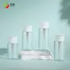 100/120/150ml Tipo Pump Transparente Frasco para Água Removedora de Maquiagem Material de Embalagem para Removedor de Esmalte de Unha PET Frasco Recarregável Frasco Plástico para Tônico