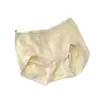 Ropa interior de algodón tipo nube antibacteriana de cintura media fina sin pelusa estilo dulce simple para cadera ropa interior de invierno al por mayor