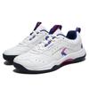 Zapatos de bádminton al por mayor transfronterizos transpirables de suela blanda zapatos de tenis de mesa para amantes modernos antideslizantes ligeros de cuero para hombre