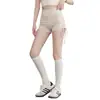 Shorts de Yoga de Verano 2026 Nuevo Estilo para Mujer con Cordón, Ajustados para Correr, Deportes, Pilates, Shorts de Yoga de Cintura Alta para Mujer
