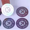 Etiqueta Adhesiva de Certificación Láser Adhesivo de Certificación Impermeable Etiqueta Universal Etiqueta Láser Universal Resistente a la Temperatura
