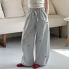 Pantalones Finos de Verano para Niñas 2026 Nuevo Estilo para Estudiantes de Secundaria, Pantalones Casuales Elegantes con Lazo, Pantalones Trendy de Secado Rápido con Protección Solar para Niños