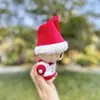 [Solo ropa] la primera y segunda generación llavero colgante de ropa Labubu tela de tirar para la colección de trajes de Año Nuevo Navidad