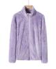 Abrigo de cachemira para pareja de otoño e invierno para comercio exterior, chaqueta de forro polar con cuello alto para hombre, chaqueta de forro polar polar para mujer