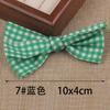 10cm Ventas Directas de Fábrica Lindo Cuadros Estéreo Lazo Tocado Pinza Superior DIY Accesorios para el Cabello Accesorios Accesorios