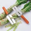 Faca Especial para Descascar Alface, Cana-de-açúcar, Frutas, Rabanete, Descascador Multifuncional, Legume de Homenagem, Alface Seca, Faca para Descascar Alface