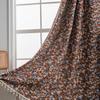 Cortina Imanki Rhyme Acabada Rosa Jacquard Vintage Francés Borla Blanca Decorativa Sombreado Medio Cortina para Ventana Mirador