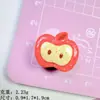 Simulación de tarjeta pequeña juego de comida divertido galletas DIY hecho a mano pegamento de crema pasador de pelo cordón zapatos flor resina accesorios lote
