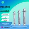 Parafusos de Âncora Mecânica Galvanizados de Aço Carbono, Parafusos de Expansão Auto-Cortantes de Tubo Único e Duplo, Hastes Galvanizadas de Auto-Rosqueamento de Alta Resistência para Construção
