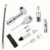 Kit de accesorios para pistola de grasa Kit de accesorios para boquillas de grasa transfronterizos Adaptador de racor de grasa de 90 grados Accesorios para pistola de grasa