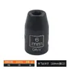 Dado hexagonal corto neumático de 3/8 de pulgada para llave de impacto de aire, dado hexagonal, acero al cromo vanadio, dado pequeño para llave de impacto de aire