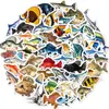 50 adesivos de pesca ao ar livre hot cross-border grafite adesivos para mala mala de viagem laptop capa de celular adesivos