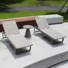 Cama de Lazer ao Ar Livre Impermeável Jardim Hotel Piscina Cadeira de Lounge Vila de Férias ao Ar Livre Cama e Café da Manhã Cadeira de Praia ao Ar Livre