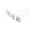 Soporte para globos blanco de 27 cm Palo de pajita de plástico color varilla reforzada Soportes para varillas Accesorios para globos de látex Soporte para varillas al por mayor
