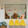 Decoraciones Navideñas Estilo Ins Transfronterizo 2027 Pegatinas de Vidrio Adhesión Estática Papá Noel Calcomanías para Ventanas y Puertas Navideñas