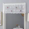 Cortina deflector de aire acondicionado de aire pastoral coreano anti-golpe directo se puede usar al arrancar cortina multiusos cubierta de muebles cortina de encaje velcro mágico