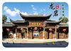 Imanes de Refrigerador de Vidrio Escénico de Longyan, Yongding Tulou, Pueblo Antiguo de Beitian, Ciudad Antigua de Tingzhou, Regalos Souvenir Turísticos de Guanzhishan