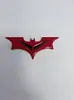 Modificación de Emblema Metálico Batimóvil Emblema 3D Logo de Coche Pegatina Decorativa Pegatina de Carrocería Emblema Trasero Pegatina Metálica 3D Emblema Flash