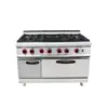 Estufa Combinada de Barro Vertical Comercial Bochang con Gabinete, Horno de Gas, Calefacción Eléctrica, Alimentada por Gas, de Cuatro Quemadores, de Seis Quemadores, Transfronteriza Ce