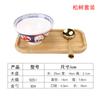 Tazón para fideos de melamina especial engrosada comercial rojo neto creativo calcomanía de doble cara tazón para fideos ramen picante caliente japonés tapa tazón para agua