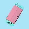 Funda Protectora de Cristal Adecuada para Switch Oled Funda Protectora Transparente Tipo Flip con Impresión de Aceite para Ns Oled