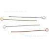 Alfinetes de Prata 925 em Formato de 9 para Conectores de Pulseira DIY Feitos à Mão, Acessórios de Joia, Alfinetes de Prata, Brincos de Pérola, Alfinetes com Cabeça T no Atacado