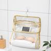Bolsa Impermeável para Cosméticos de Banheiro, para Banho, Lavar Roupa, Bolsa de Cosméticos com Toalha, Sutiã, Roupas Íntimas, Bolsa de Parede para Cosméticos