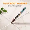 Caneta para Rejunte de Azulejo Preenchedor de Frestas na Parede Reparo Cozinha Banheiro Mudança de Cor À Prova d'Água Remoção de Manchas Caneta de Retoque para Móveis