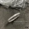 Pulsera de trébol de cuatro hojas con firma versión alta borde de cuentas tipo caleidoscopio en oro rosa de 18k brazalete de una pieza para mujer sensación de alta gama