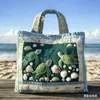 Bolso de Mano con Patrón de Tortuga Nuevo Producto Transfronterizo 3D Temu Amazon Moda de Moda para Mujer Estampado Digital Bolso de Hombro