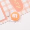 DIY Resina m&m's Súper Popular Divertido Chocolate m&m's Crema Funda para Teléfono Móvil Belleza DIY Accesorios de Joyería