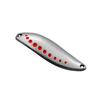 Luya lantejoulas atacado Leech lantejoulas com gancho de pena reforçada água doce metal isca cocked bass isca red dot Leech