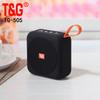 Altavoz Bluetooth cuadrado TG505, portátil, para exteriores, impermeable, de tela de malla, minialtavoz subwoofer