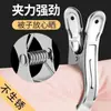 Clips Grandes Personalizados para Colchas, Juego de 6, Clips Grandes de Acero Inoxidable No Magnético para Secar Colchas, Pinzas a Prueba de Viento, Sujetadores Domésticos