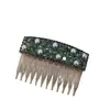 Peine Retro con Estampado de Leopardo Estilo Coreano para Mujer, Peine Sencillo y Elegante para Controlar el Cabello Suelto, Artículo Popular Transfronterizo para Mujeres
