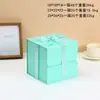 Caja de regalo de cinta simple transfronteriza, caja de embalaje plegable para joyería, cosméticos, regalos de cumpleaños, caja de regalo vacía