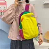 Mochila Dopamine Color Block de Alpaca para Estudiantes Universitarios, Gran Capacidad 12L para Senderismo y Montañismo, Mochila para Deportes al Aire Libre