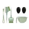 Kit de Ferramentas para Tingir o Cabelo, Tigela para Óleo de Tingimento, Misturador, Cuidados com o Cabelo, Pente Dupla Face para Tingimento, Espremedor Multifuncional para Pasta, Raspador