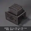 Posavasos de Baquelita Esterilla para Taza Portavasos Ceremonia del Té Gongfu Esterilla para Taza de Té Bandeja de Té para el Hogar Almohadilla Aislante Térmico Juego de Accesorios para Juego de Té