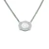Collar Colgante Transfronterizo Europeo y Americano Primavera Nuevo Colgante Inicial Letra 26 Textura en Relieve Colgante Personalizado Accesorios Elegantes