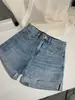 [Recomendação em Destaque] Yuran 26 Primavera/Verão Novo Clássico Cintura Alta Barra Dobrada Duas Formas de Usar Shorts Jeans Wide-Leg