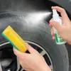 Agente de Restauración de Plástico para Automóviles, Recubrimiento de Cristal para Piezas de Goma y Plástico, Reparación de Rayones en Plástico, Agente Protector de Pulido y Restauración para Interiores