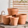Vaso de Flor de Cerâmica Vermelha Argila Estilo Vaso Internacional Cor Embalagem Personalizada Comércio Exterior Recursos Transfronteiriços Personalizado Atacado de Fábrica