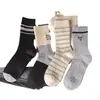Nuevos Calcetines Gruesos de Lana Bordados con Doble Puntada, Forrados de Polar, Cálidos para Niños, Invierno 2025