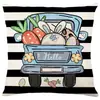 Venta Caliente de Pascua Funda de Almohada de Conejo Nórdico Oficina Sofá Funda de Cojín de Lino Transfronterizo Decoración del Hogar Modelo Nuevo