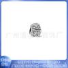 Pulsera Pandora de Cobre Blanco Plateado 925 Cuentas Accesorios DIY Erizo Unicornio Animales