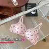 Ropa interior sin costuras para niña transfronteriza, Push-up para senos pequeños, Cómodo, Dulce, Fino, Cómodo Sujetador transpirable con lazo para estudiante